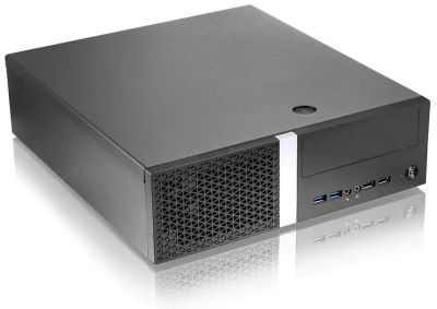 Корпус mATX FOXLINE FL-211-TFX300S, Slim-Tower, 300Вт, черный – купить ...