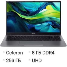 Изображение товара Ноутбук Acer Aspire Lite AL15-32P-C1KD 15.6 IPS 8ГБ SSD без ОС серый