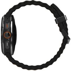 Ремешок ZIBELINO SAM-U-23-BLK для Samsung Galaxy Watch, черный