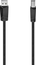 Характеристики Кабель USB2.0 HAMA H-200604, USB A (m) (прямой) - USB B ...