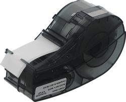 Картридж Cactus CS-M21-750423, 19.1мм, черный шрифт, белый фон, 6.4м