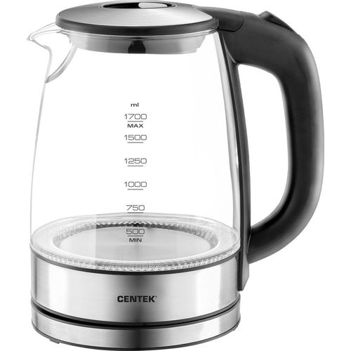 Чайник электрический CENTEK CT-0030, 1.7л, стекло