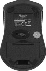 Мышь беспроводная Defender Accura MM-935, USB, черный