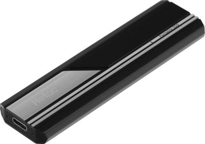 ネステナー 2ТБ Внешний диск SSD NETAC ZX10 NT01ZX10-002T-32BK, USB-C, запись