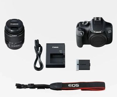 Зеркальный фотоаппарат Canon EOS 4000D kit ( Ef-S 18-55mm f/3.5-5.6 ...