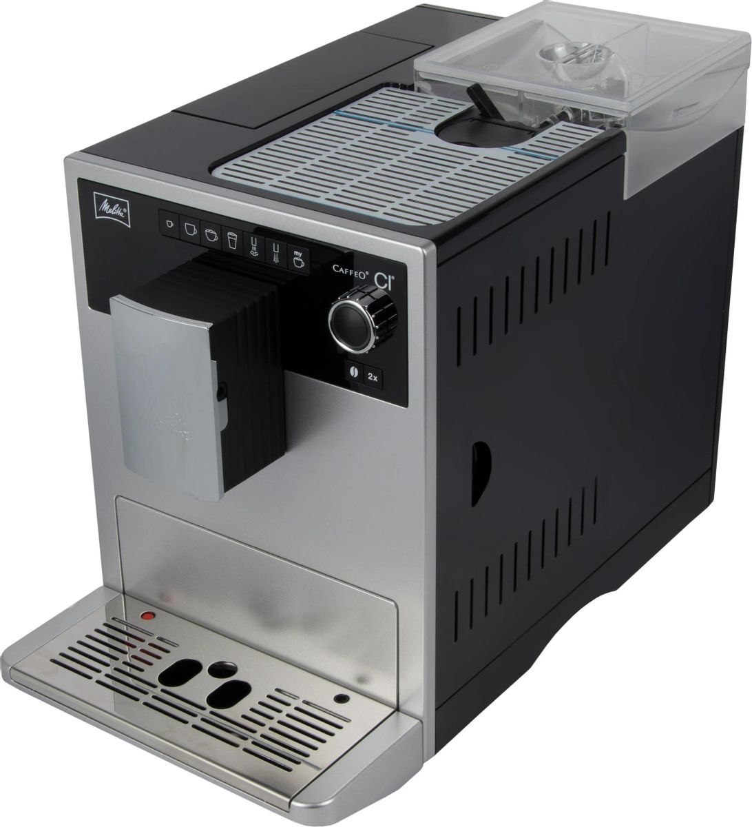 Кофемашина Melitta Caffeo E 970-101 CI, серебристый – купить в Ситилинк |  1075953