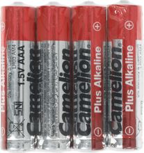 Изображение товара AAA Батарейка CAMELION Plus Alkaline LR03-SP4,  4 шт.