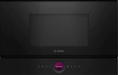 Встраиваемая микроволновая печь Bosch Serie 8 BFL7221B1, 21л, 900Вт ...