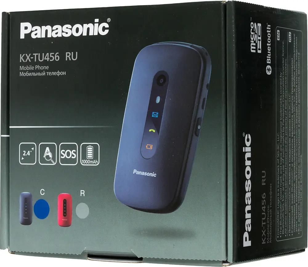 Ответы на вопросы о товаре сотовый телефон Panasonic TU456, синий(Б/У)  (M00210899) в интернет-магазине СИТИЛИНК