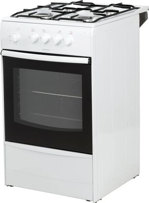 Газовая плита Darina A 3001 W, газовая духовка, без крышки, сталь ...