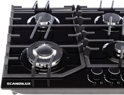 Газовая варочная панель SCANDILUX SBG4615B,  черный
