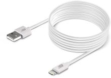 Изображение товара Кабель BORASCO Lightning (m) -  USB (m),  2м,  2A,  белый [21972]