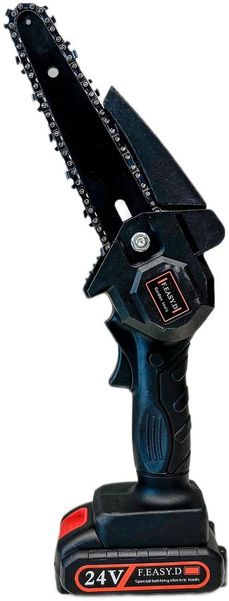 Цепная пила TURBOSKY MP-06,  аккумуляторная,  21В,  1.5Ач,  с одним аккумулятором [мр-06]