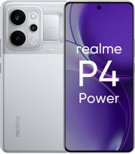 Изображение товара 6.8" Смартфон REALME P4 Power 12/256Gb,  NFC,  AMOLED,  144Гц,  10001мAч,  серебристый