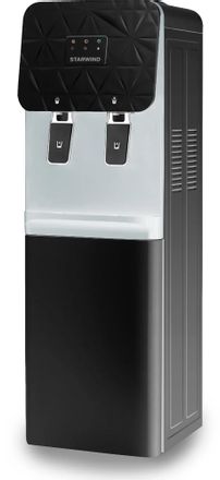 Кулер StarWind SW-1003EB, напольный, электронный, push - кран, черный