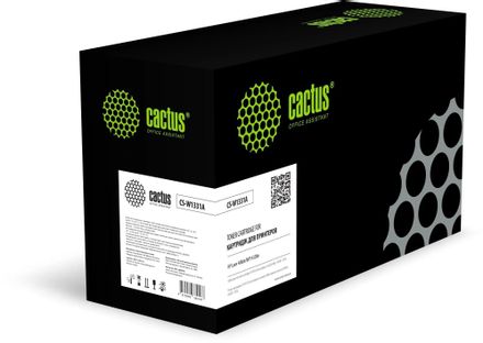 Картридж Cactus CS-W1331A, 331A, черный / CS-W1331A