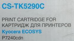 Картридж Cactus CS-TK5290C, голубой