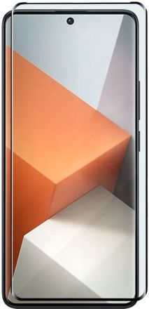 Защитное стекло для экрана ZIBELINO для Xiaomi Redmi Note 14 Pro 4G/5G/14 Pro Plus 5G/13 Pro Plus 5G/Poco X7 5G антиблик, 3D, 1 шт, черный [ztg-3d-xmi-not13pro-pl-blk]
