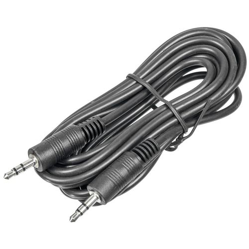 Кабель соединительный аудио Buro BAAC002-2, Jack 3.5 (m) — Jack 3.5 (m), 2м, черный