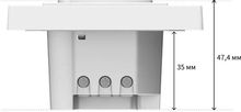 Умная розетка AQARA Wall Outlet H2 EU белый