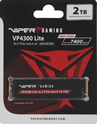 2ТБ SSD накопитель Patriot Viper VP4300 Lite VP4300L2TBM28H M.2 2280