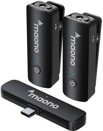 Радиосистема MAONO WM600 C2, беспроводная, черный