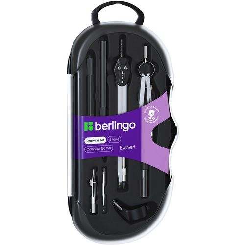 Готовальня черчение Berlingo DS_00808, 13см