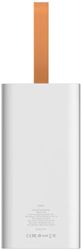 Внешний аккумулятор (Power Bank) PERO PB10, 60000мAч, белый
