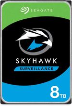 Жесткий диск Seagate Skyhawk ST8000VX004, 8ТБ, HDD, SATA III, 3.5 ...
