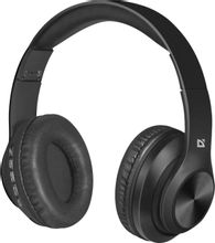 Изображение товара Беспроводные накладные наушники Defender FreeMotion B552 Bluetooth, черный