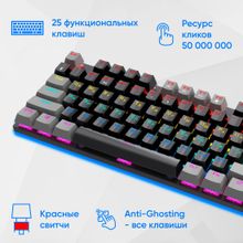 Клавиатура Oklick K600X, черный