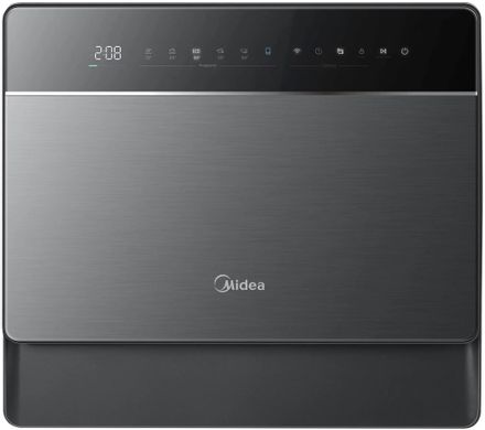 Посудомоечная машина Midea MCFD55S550Bi, компактная, настольная, 55см, загрузка 5 комплектов, черный