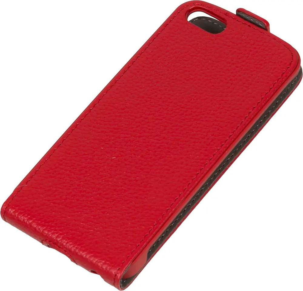 Чехол (флип-кейс) Deppa Flip Cover, 81005, для Apple iPhone 5/5s, красный –  купить в Ситилинк | 930233