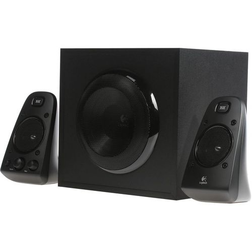 Колонки Logitech Z623, 2.1, черный [980-000403]