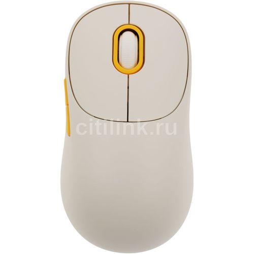 Мышь беспроводная Xiaomi Wireless Mouse 3, Bluetooth/Радио, оптическая, USB, 1200dpi, белый [bhr8912gl]