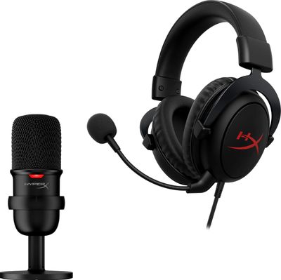 Комплект HyperX Cloud Core Gaming (гарн/микр) черный/красный (HBNDL0001) –  купить в Ситилинк | 1634855