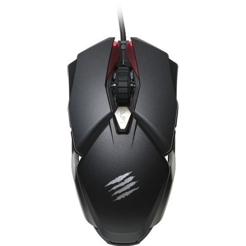 Мышь проводная MAD CATZ B.A.T. 6+ BL, игровая, оптическая, USB, 16000dpi, черный [mb05dcinbl000-0]