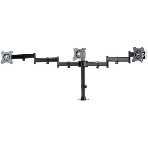 Кронштейн для мониторов Arm Media LCD-T15, до 27″, до 30кг, настольный, поворот и наклон верт.перемещ., черный [10162]
