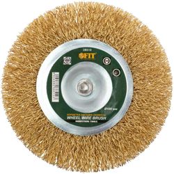 Щетка дисковая FIT 38510, 100мм, по дереву, металлу, пластику