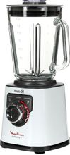 Характеристики Блендер Moulinex LM811132, стационарный, белый/черный ...