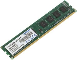 Оперативная память Patriot PSD34G133381 DDR3 - 1x 4ГБ