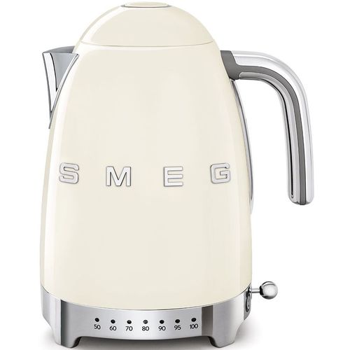 Чайник электрический SMEG KLF04CREU, 1.7л, металл/пластик