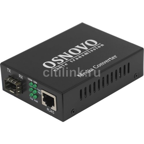 Медиаконвертер OSNOVO OMC-1000-11X
