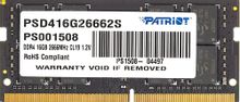 Изображение товара Оперативная память Patriot Signature DDR4 16ГБ 2666МГц SO-DIMM для ноутбуков
