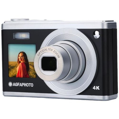Цифровой компактный фотоаппарат AGFA DC9200BK, черный, чехол
