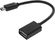 Изображение товара Переходник UGREEN US249,  USB 3.0 A(m) (прямой) -  mini USB 3.0 B (f) (прямой),  ферритовый фильтр ,  0.1м,  черный [10383]