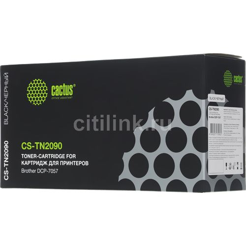 Картридж Cactus CS-TN2090, TN-2090, черный / CS-TN2090