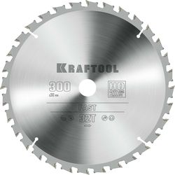 Пильный диск Kraftool 36950-300-30, 300мм, по дереву