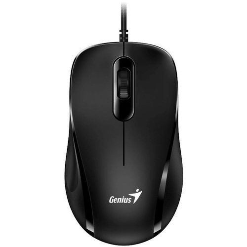 Мышь проводная Genius DX-101, оптическая, USB, 1200dpi, черный [31010026400]