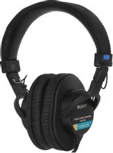 Изображение товара Профессиональные мониторные наушники Sony MDR-7506 проводные черные